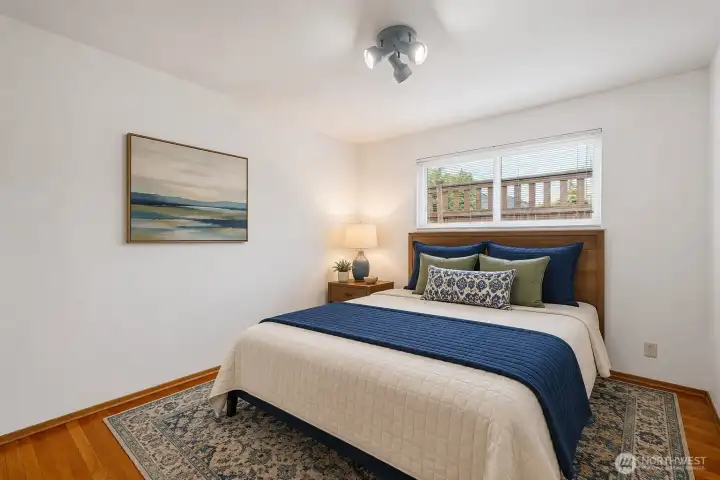 Bedroom 1 - virtually staged. Bedroom 1 - virtually staged.