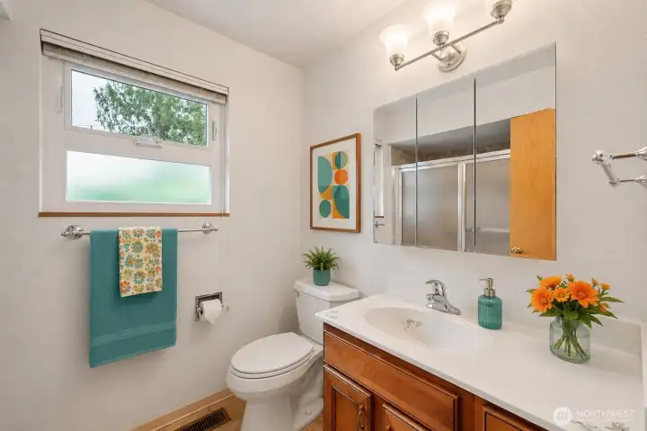 Primary Bathroom - virtually staged Primary Bathroom - virtually staged