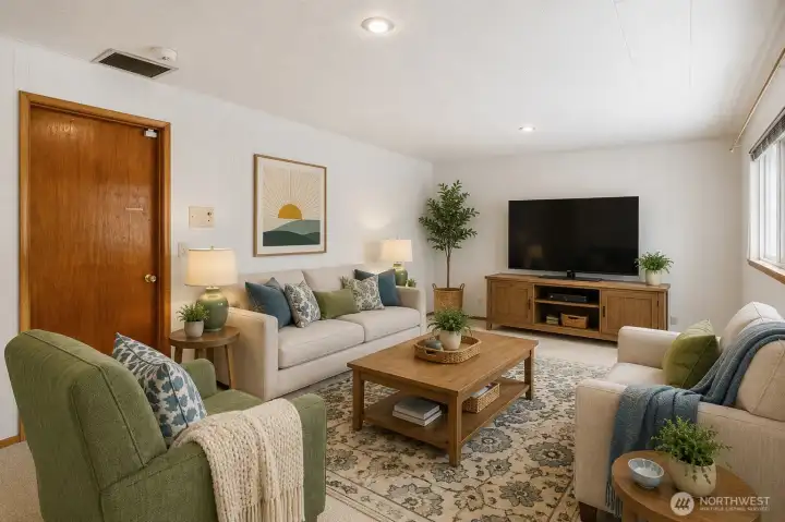 Family Room - virtually staged. Family Room - virtually staged.