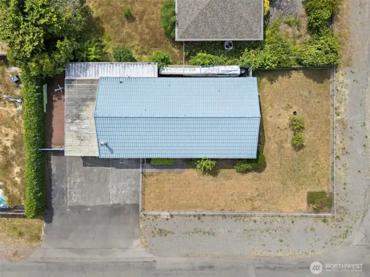 Beautiful tile metal roof.