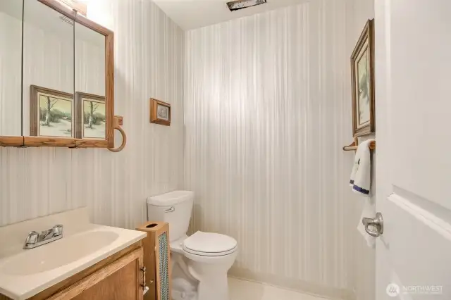 downstairs laundry room bathroom