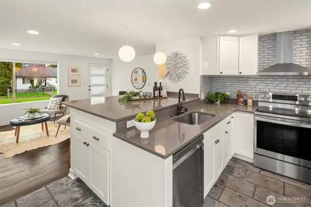 Great storage and style in this beautiful space!