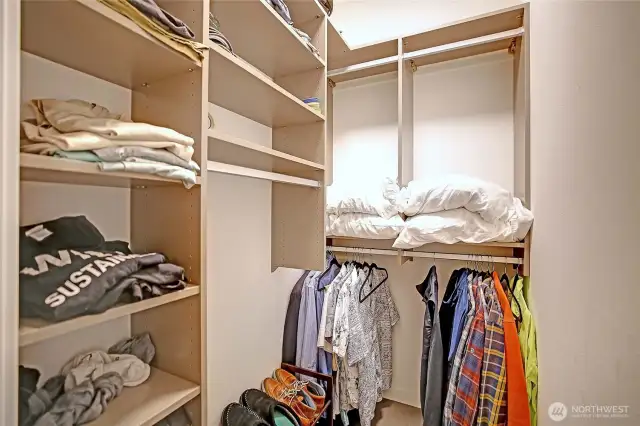 SECOND Primary Walk-In Closet w/ C.C. Organization~