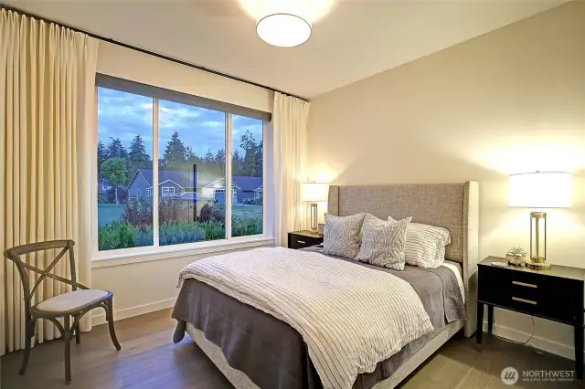 Guest Bedroom w/ Same Gorgeous Finishes~