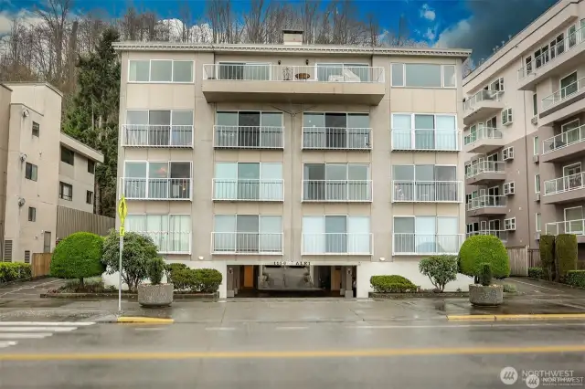 Front of building