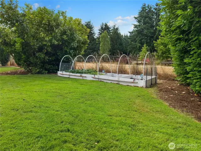 Enjoy a secured garden.