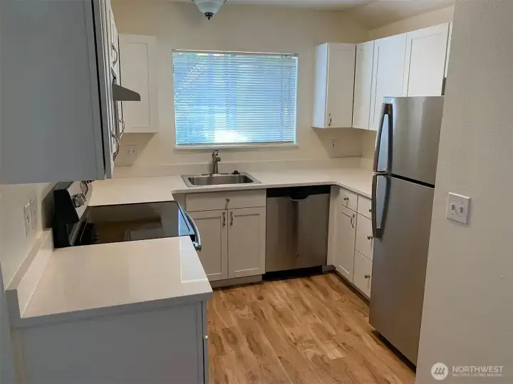 Unit D kitchen.