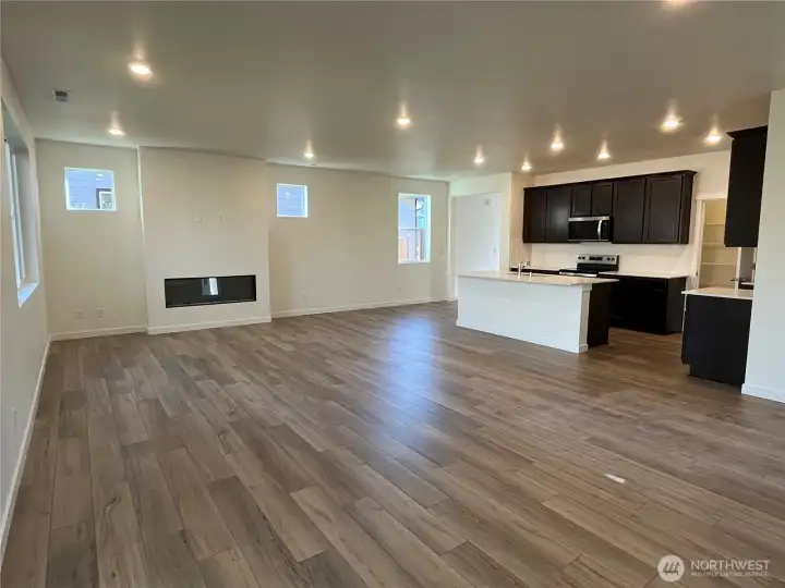 Open concept great room