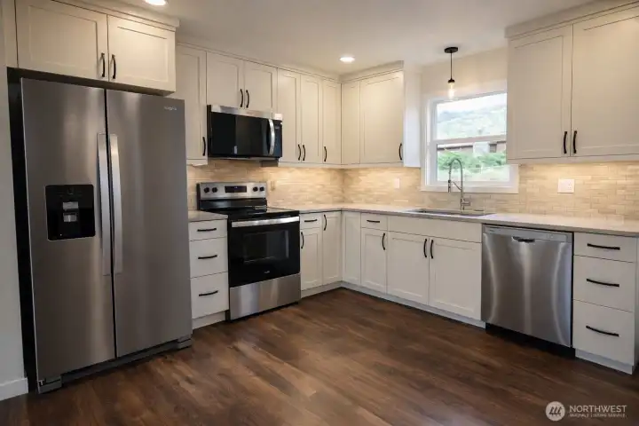 Completely renovated kitchen