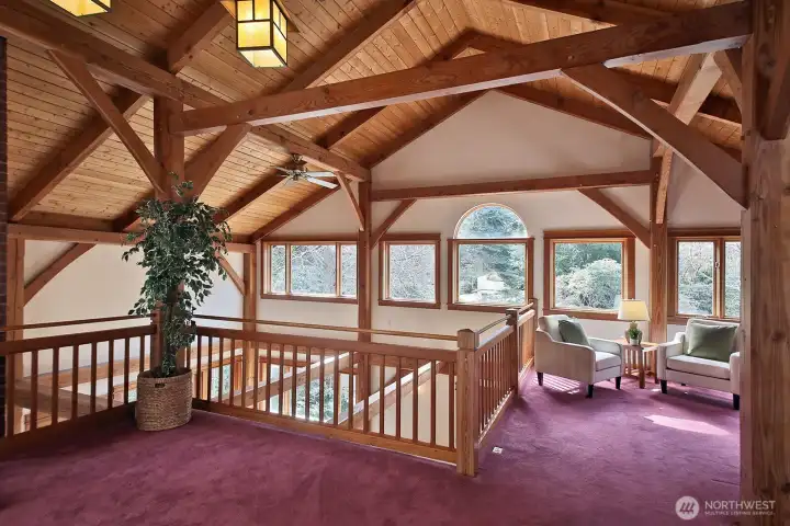 The living environment created by a timber frame provides for harmonious interaction with nature. At times, the frames seem to speak… they whisper of tradition, strength, and sustainability.