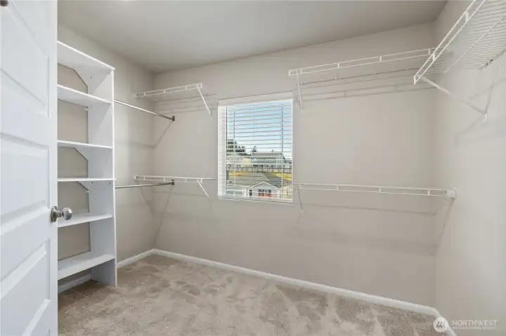 Primary Bedroom Walk-in Closet