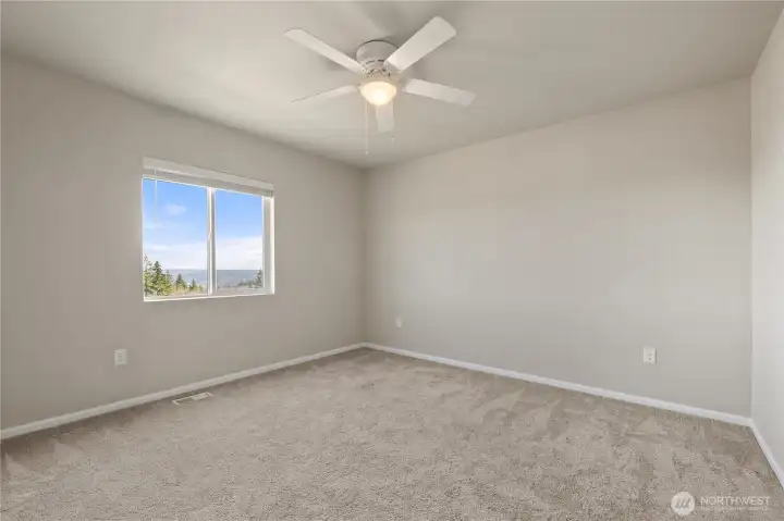 Back Bedroom with amazing views