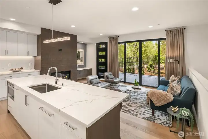 Open concept living area designed for comfort, flow, and everyday living.