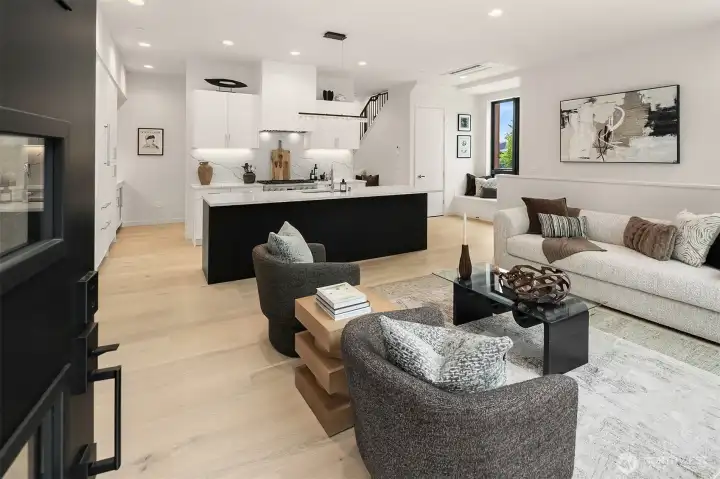 Interior photos from Model Home #3 (270 118th Ave SE)