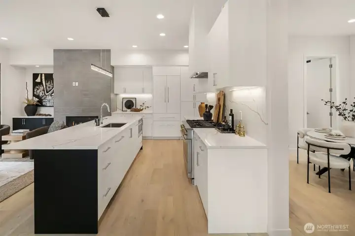 Interior photos from Model Home #3 (270 118th Ave SE)