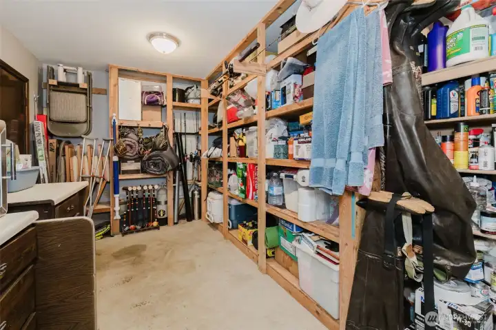 BONUS large storage room!