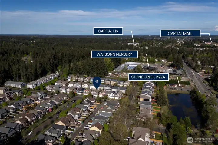 Bay Hill offers convenience in it's West Olympia location.