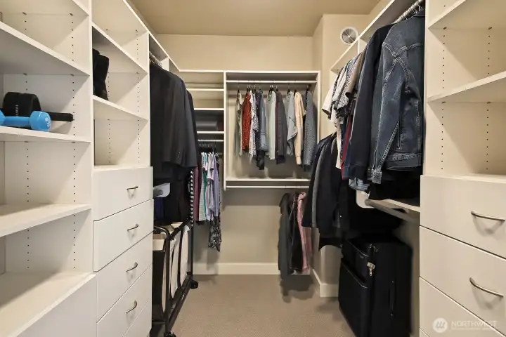 primary walk in closet