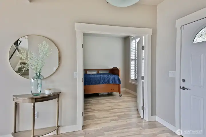 2nd room on main could be bedroom or office