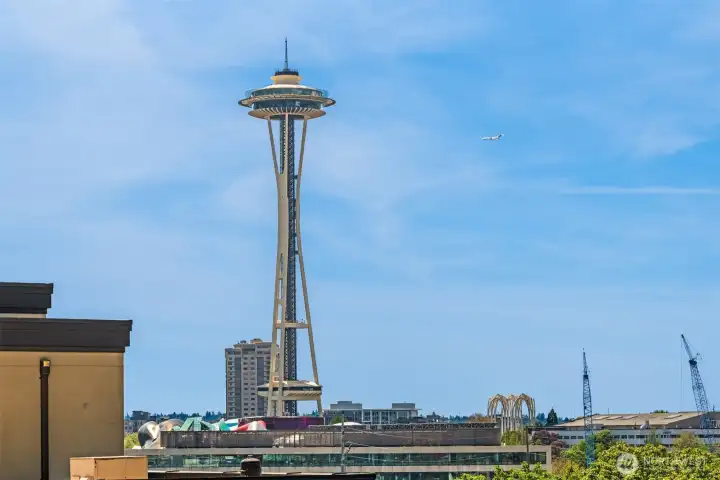 The Space Needle out your window