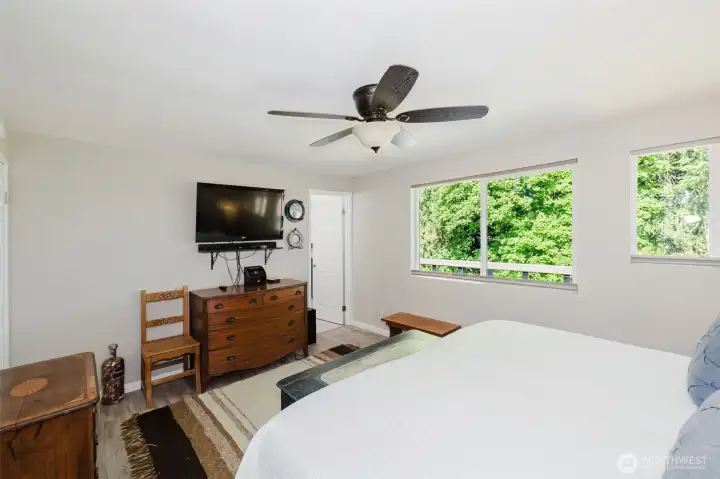 Extra Window Added for More Natural Light and View