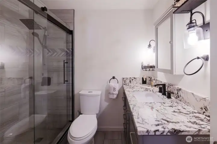 Hallway Bathroom