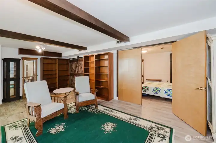 Bonus Room off the Basement Living Space