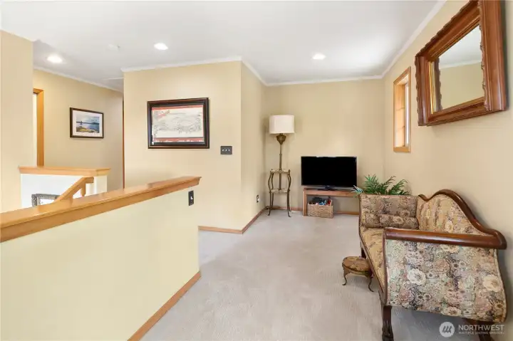 Upstairs loft