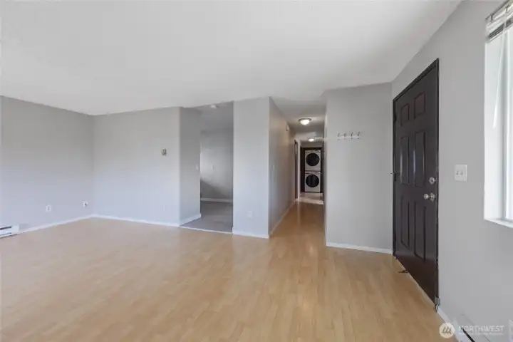 Upper unit living room