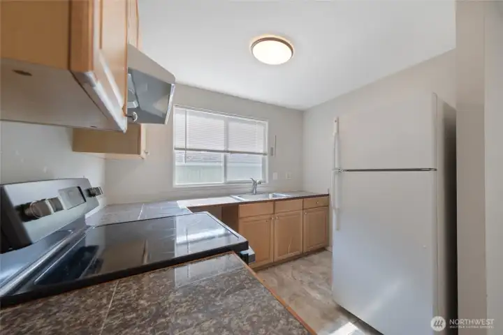 Main floor unit kitchen
