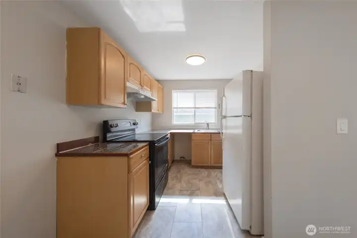 Main floor unit kitchen