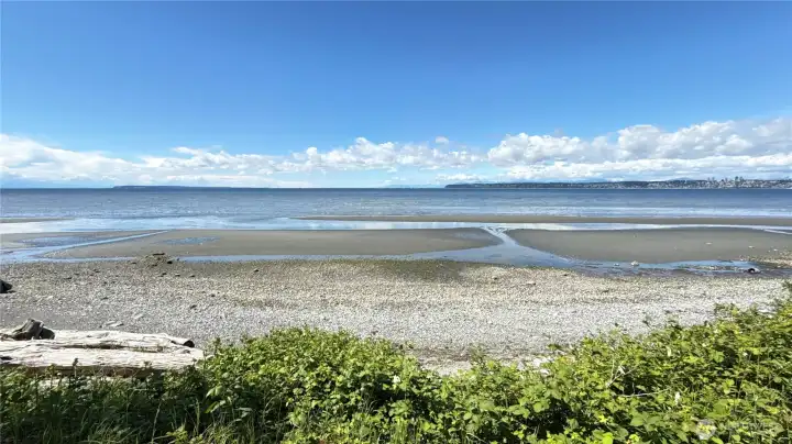 Private community beach