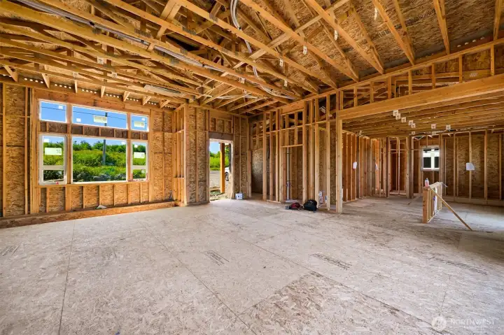 Expansive Great Room, offering abundant natural light.