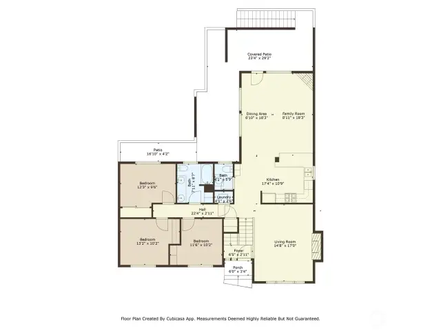 Floor plan, main level