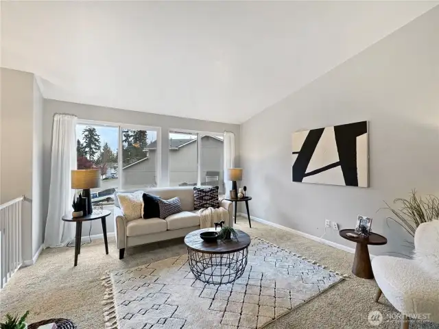 This front south facing window gets natural light all day long. Your plant will love it here!