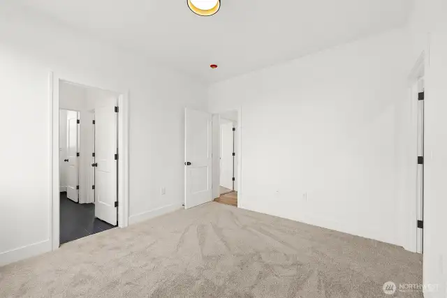 Guest bedroom 2 of 2 without staging