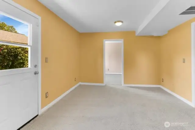 Family Room with access to backyard