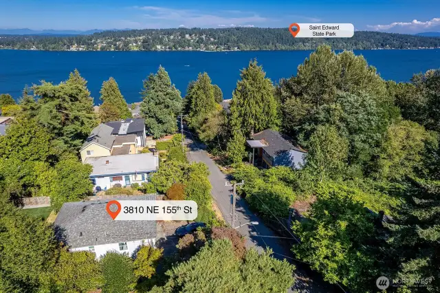 Nearby Saint Edwards State Park spans 326 acres of natural beauty and recreation, home to Washington’s largest playground. Explore forested trails, enjoy water sports, ball fields/courts, picnic areas, and lakeshore relaxation. Roam free or unwind at The Lodge with dining & spa, and so much more!