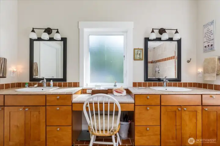 Dual Vanity Bathroom