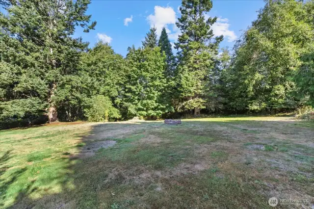 Side yard.