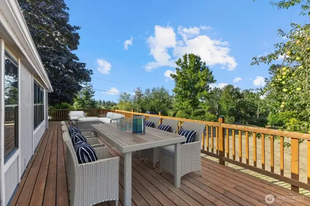 Enjoy beautiful sunsets! Brand new decking. Virtually staged.
