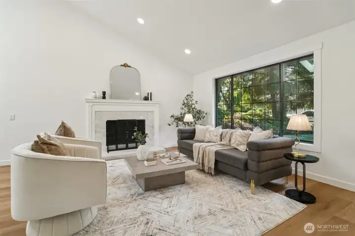 Living room off dinning