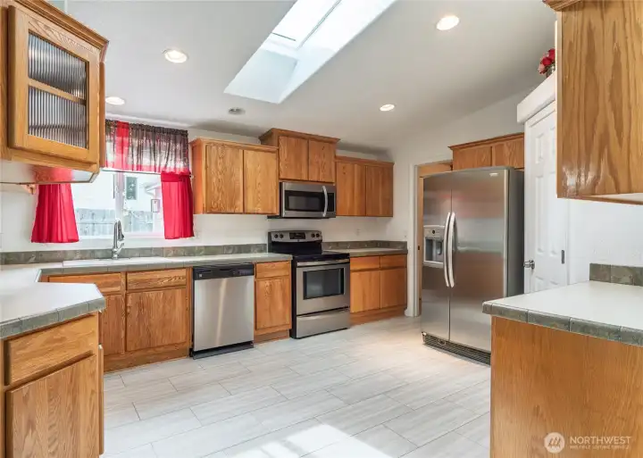 All electric kitchen