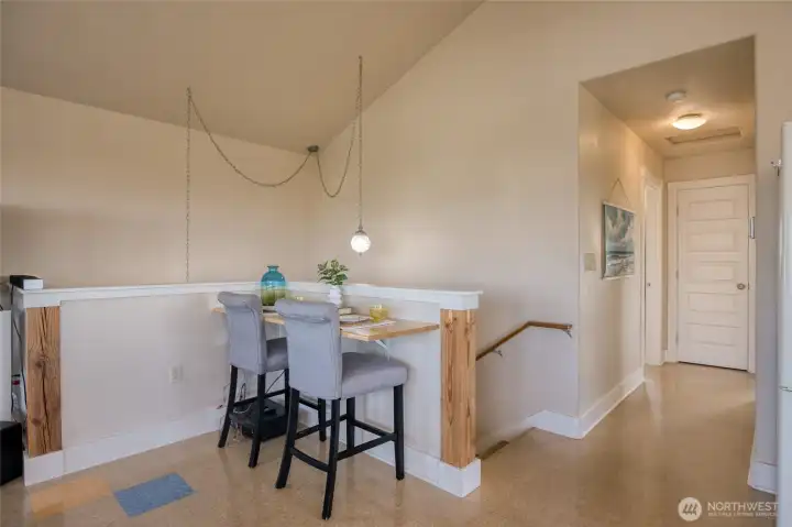 Breakfast/coffee bar
