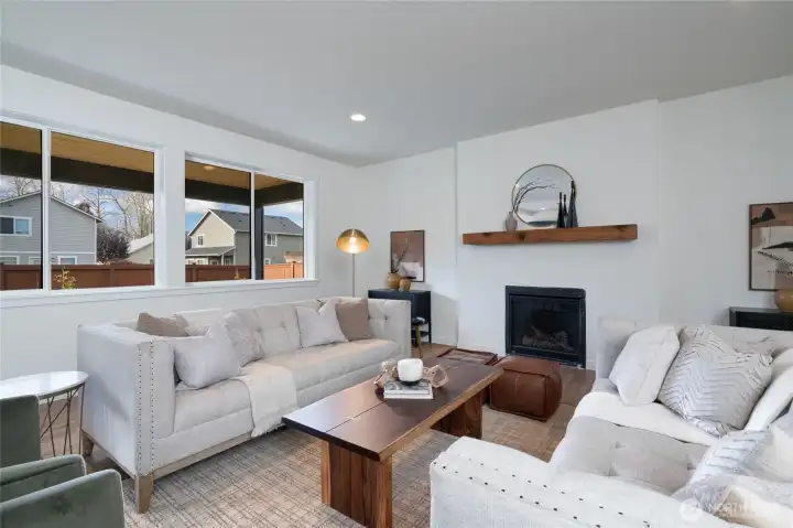 Living Area - Pics are of a different 3049 plan. Features and colors may differ.