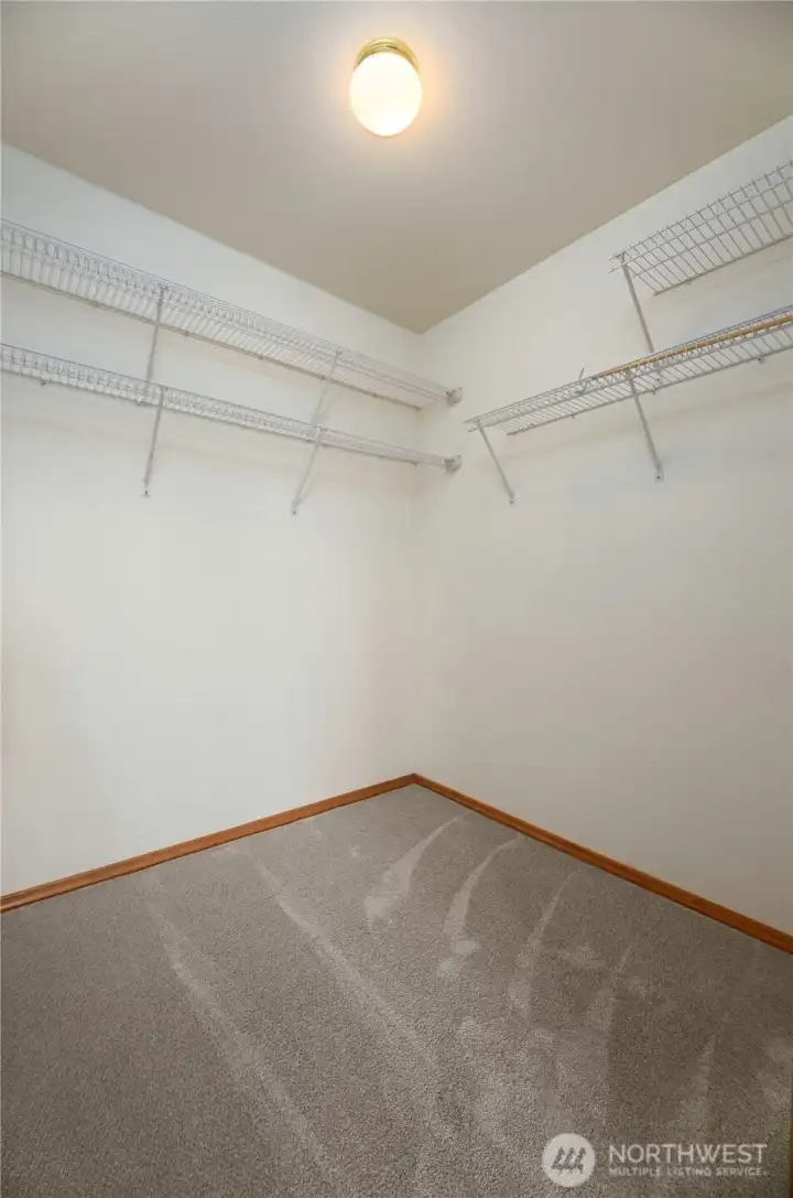 Primary Walk-in Closet