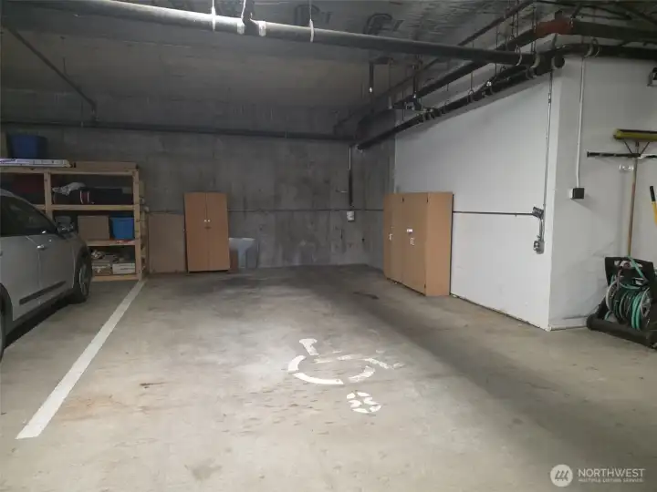 Covered Parking Stall In Garage