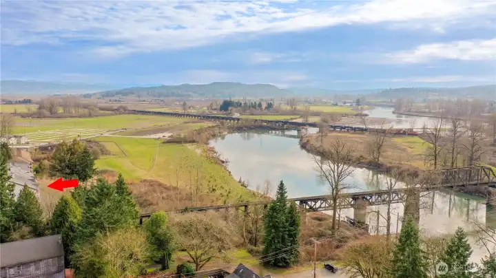 Location Looking East