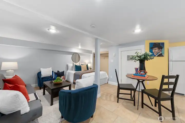 650 sq ft studio ADU