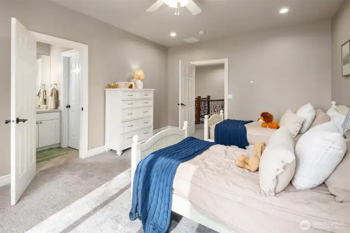Upper 2nd bedroom